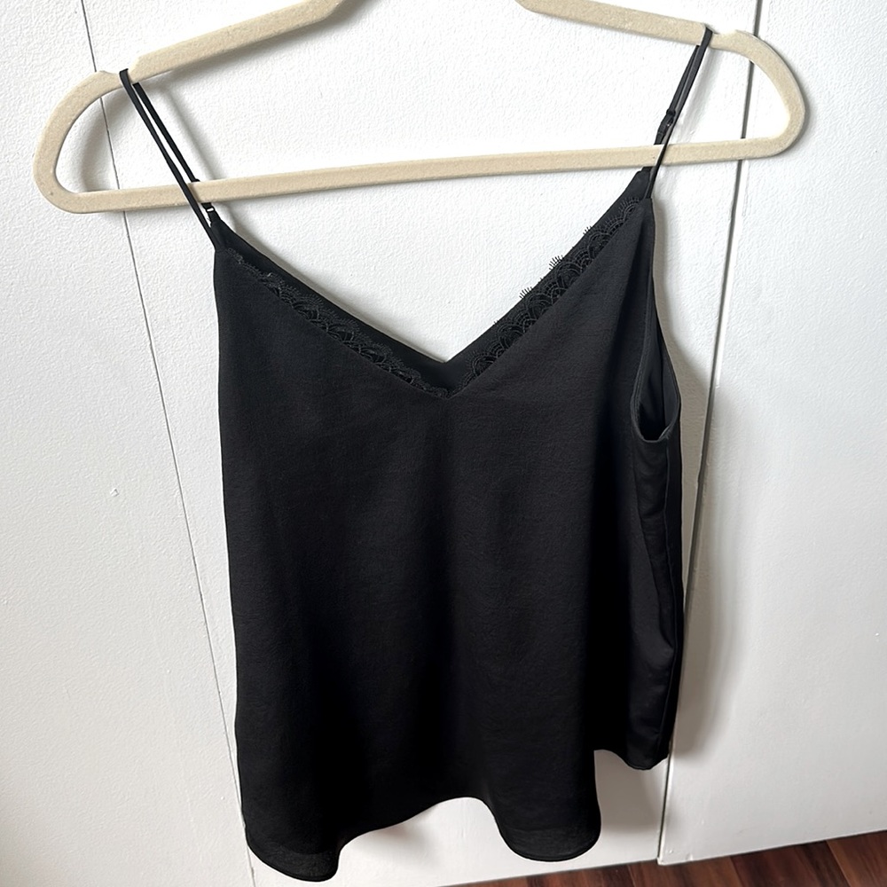Express Tank with Lace Detail